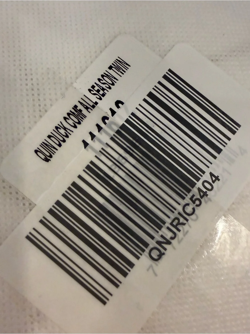 NWT Quince TWIN ALL SEASON Premium DOWN Duvet Insert / Comforter $165 LUXURY